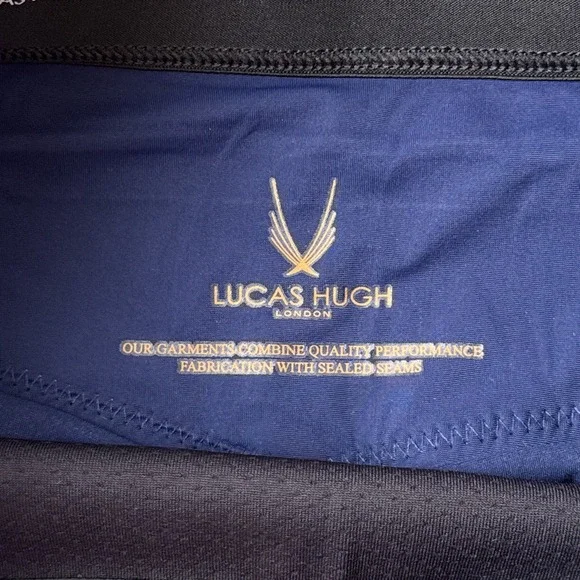 Lucas Hugh Leggings Colorblock Yoga Running‎ Training Womens Size Medium Blue - Picture 3 of 9